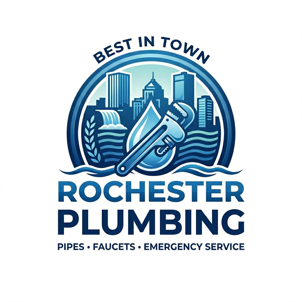 best in town plumbing rochester ny logo
